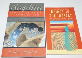 2 Books Women in THEOLOGY Goddess Sophia, Brides in the Desert Begiunes - £14.96 GBP