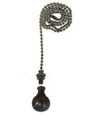 Royal Designs Celling Fan Pull Chain Beaded Ball Extension Chains with D... - $22.72+