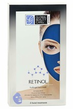 Global Beauty Care Premium Retinol Hydrogel Face Mask (3 Facial Treatmen... - $11.86