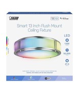Feit Electric 3011362 5.5 x 14.6 x 14.6 in. Nickel Ceiling Fixture - $130.58 CAD