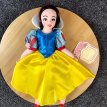 Vintage Snow White Doll by Applause &#39;&#39;Piroette&#39;&#39;  1980&#39;s Vinyl Head Cloth Body - £12.88 GBP