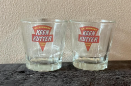 Keen Kutter Axes Hatchets Hardware Ect. Tools Shot Glasses - £18.94 GBP