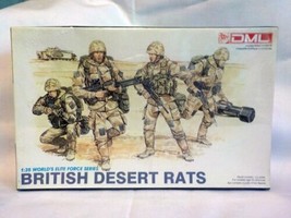 DML Elite Forces British Desert Rats Figurine Model Kit 1/35 # 3013 SEALED - £9.71 GBP