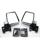 fits FJ60 FJ62 Side View Mirrors Set Chrome Toyota Land Cruiser - $166.35 CAD