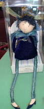 Hallmark BELIEVE WISH SISTER GOOD THINGS IN LIFE Blue 8&quot; Doll Figurine 8 - $49.38
