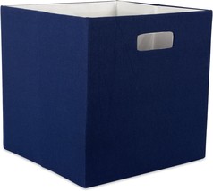 Dii Poly-Cube Storage Collection Hard Sided, Collapsible Solid,, Nautical Blue - £27.16 GBP