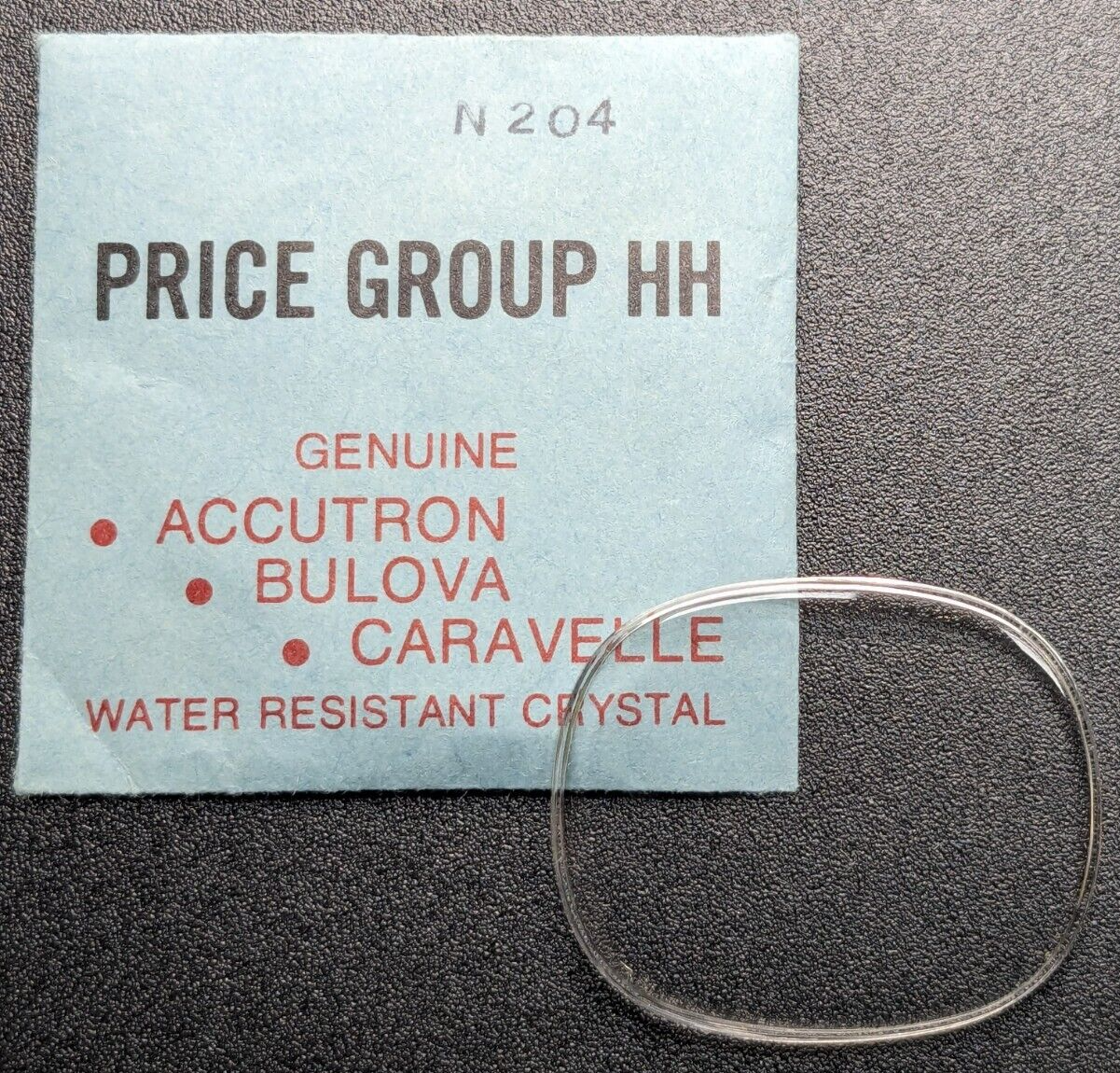 Primary image for Genuine NEW Bulova Replacement Watch Crystal Part# N204