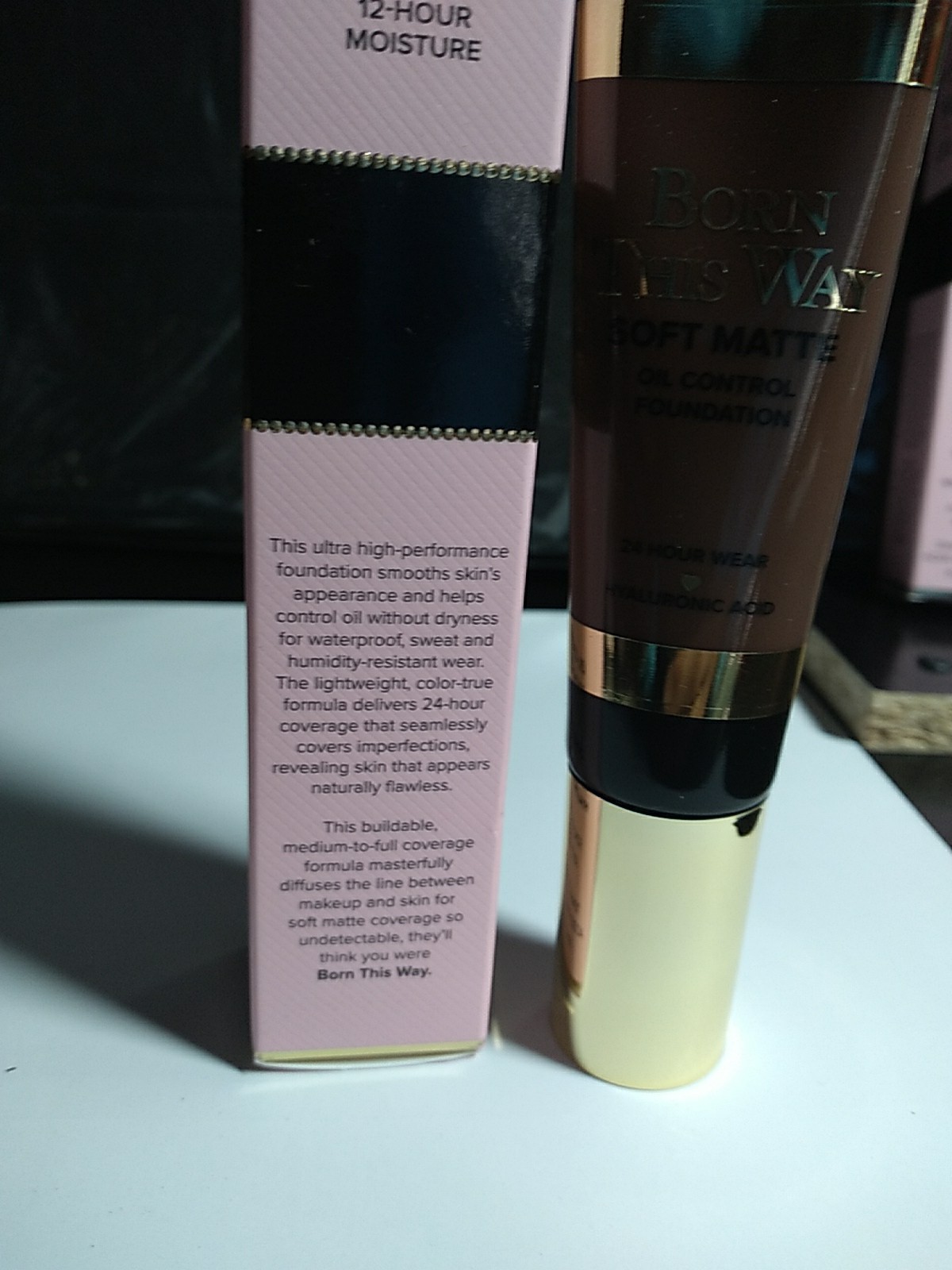 Too Faced Born This Way Soft Matte Oil Control Foundation, GANACHE, 1 FL OZ,NIB Item image 4