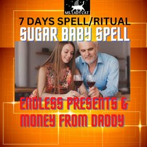 Sugar Baby Spell, Spoil Me Spell, Financial prosperity in romantic relationships - £284.05 GBP