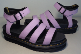 Dr. Martens Size 11 M BLAIRE Lilac Leather Sandals New Women&#39;s Shoes - $158.40