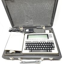 Radio Shack TRS-80 Model 100 Portable Computer w/ Case, AC Adapter, Manu... - $247.49