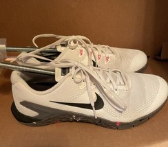 Nike Womens Metcon 4 Training Shoes White 924593-105 Mesh Low Top Lace U... - £24.83 GBP