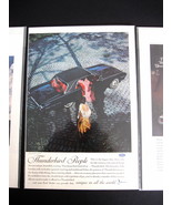 Vintage Ford Thunderbird Color Advertisement - 1960&#39;s Ford Thunderbird L... - $16.44 CAD