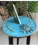 NauticalMart Sundial Verdigris Finish Brass 10&quot; Dia Vintage Sun Dial Hom... - $3,187.72 MXN