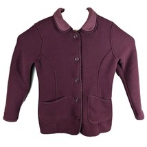 Womens Fleece Jacket Coat Size Small Regular (LL Bean) - $1,322.66 MXN