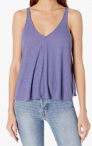 Free People NWT Dani Tank Ribbed Flowy Relaxed Everyday Sleeveless Top X... - £15.77 GBP