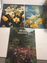 Lot of 3 Vintage Ideals Magazines,Easter, Easter &amp; Friendship,Great Nostalgia - £15.12 GBP