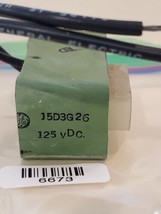 GE 15D3G26 125VAC NEW OLD STOCK IN STOCK WE SHIP TODAY  - $48.02