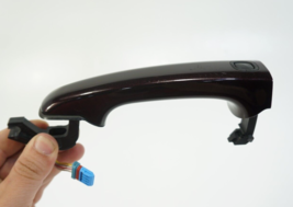 07-2015 jaguar xk xkr left driver side exterior door handle Maroon Burgundy - £77.36 GBP