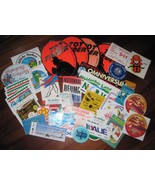 HUGE Sticker VACATION travel suitcase EURO Hotels Misc Sticker lot  - $661.36 MXN