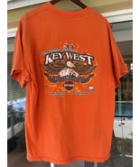 XL Vintage Harley Davidson Phil Petersons Key West Poker Run T Shirt - $24.53 CAD