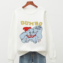   Dumbo Women Sweatshirt Long Sleeve Autumn Spring Casual Hoodies Top Cute Blous - £73.82 GBP