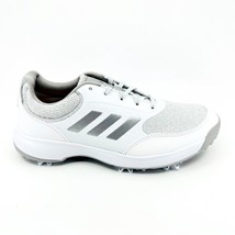 Adidas Tech Response 2.0 White Silver Womens Size 7.5 Spike Golf Shoes F... - £43.30 GBP