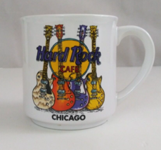 Hard Rock Cafe Chicago Electric Guitars Design 10oz Coffee Cup - $13.49 CAD