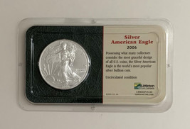 2006 Silver American Eagle .9993 Silver Dollar No Mint Mark Uncirculated - £35.72 GBP