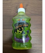Elmer&#39;s Green Glitter Glue 6 Oz - DIY Slime - £3.92 GBP