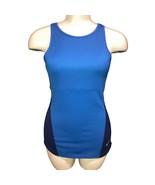 Nike Yoga Tank Top Shirt Dri-FIT DR0374-407 - Womens Small Blue/Navy - $24.74