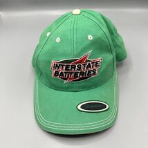 Nascar Racing Hat Men Green Bobby Labonte 18 Interstate Batteries Strap ... - $8.44