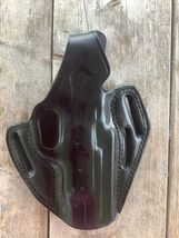 Fits Tanfoglio Force 99 Carry USA Leather 3-Slot Belt Holster Thumb Break #1092 image 2