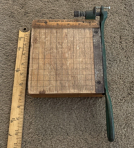 Small Antique  The May Co Shops Wilshire Paper Cutter - £67.55 GBP