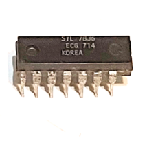 ECG714 x NTE714 Integrated Circuit Chroma Subcarrier Regeneration - $3.29