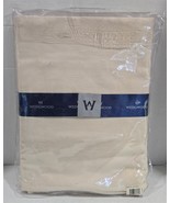 NIP Wedgwood 72&quot; x 108&quot; Cream 100% Cotton Brushstroke Tablecloth  - €24,64 EUR