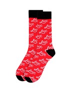Men&#39;s Red Love Socks Valentines Day Gift for Him Mens Dress Socks Gift f... - $12.86