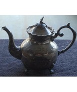 Beautiful BSC Silver Plate Footed Tea Pot - VGC - GREAT OLD TEA POT - $135.76 CAD