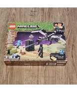 LEGO 21151 Minecraft The End Battle Enderman Dragon Slayer New Sealed Box - £35.17 GBP