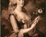 Vtg 1907-1915 Cartolina Musee De Versailles - Marie Antoinette a La Rosa - $6.09