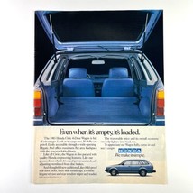 Honda Civic Wagon Vintage 1983 Print Ad 8” x&quot; Auto Car Hatchback - £16.96 GBP