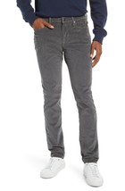 FRAME L&#39;Homme Men&#39;s Skinny Fit Corduroy Jeans in Saville Gray-34 - £70.61 GBP