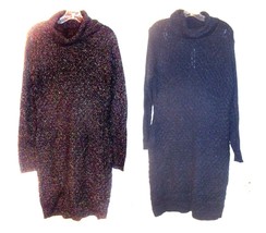 Apt. 9 Turtleneck Long Sleeve Honeycomb Sweater Dresses Size S-L  NWT $60 - £39.95 GBP