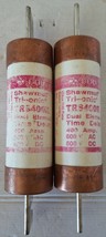 Lot of 2 Ferraz Shawmut Tri-Onic TRS400R 400 Amp 600 Volt Dual Element Fuse - $49.00