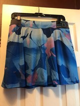 Nwt Callaway Royal Blue Abstract Gradient Golf Tennis Knit Skort S M L Xl - $39.99