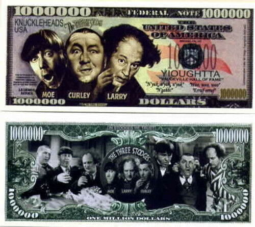 Three Stooges Money - $2.00