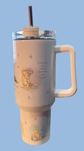 40oz Tumbler Dupe Custom Winnie The Pooh Travel Mug Colorful Perfect for Work - £36.18 GBP