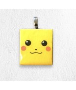 Pokémon Pikachu Pendant Scrabble Tile Charm - £3.93 GBP