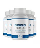 5 Pack Fungus Exodus Pills Supports Strong Healthy Natural Nails 300 Capsules - £76.87 GBP