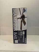 Hampton Bay Glendale III 52 LED Matte Black Ceiling Fan Light -MISSING B... - $57.81